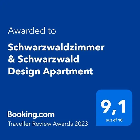 Schwarzwaldzimmer & Schwarzwald Design Homestay